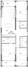 Продава  Многостаен град Варна , Аспарухово , 158 кв.м | 25227253 - изображение [3]