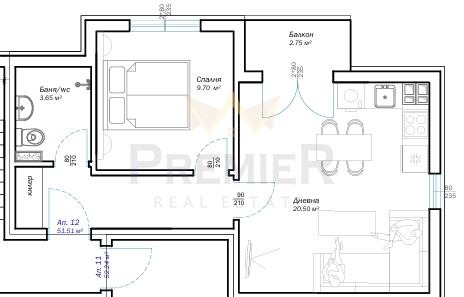 For Sale  1 bedroom Varna , Vazrazhdane 3 , 59 sq.m | 19501470 - image [3]