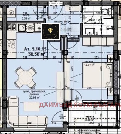 Продава 2-СТАЕН, гр. Пловдив, Кършияка, снимка 6 - Апартаменти - 56430740