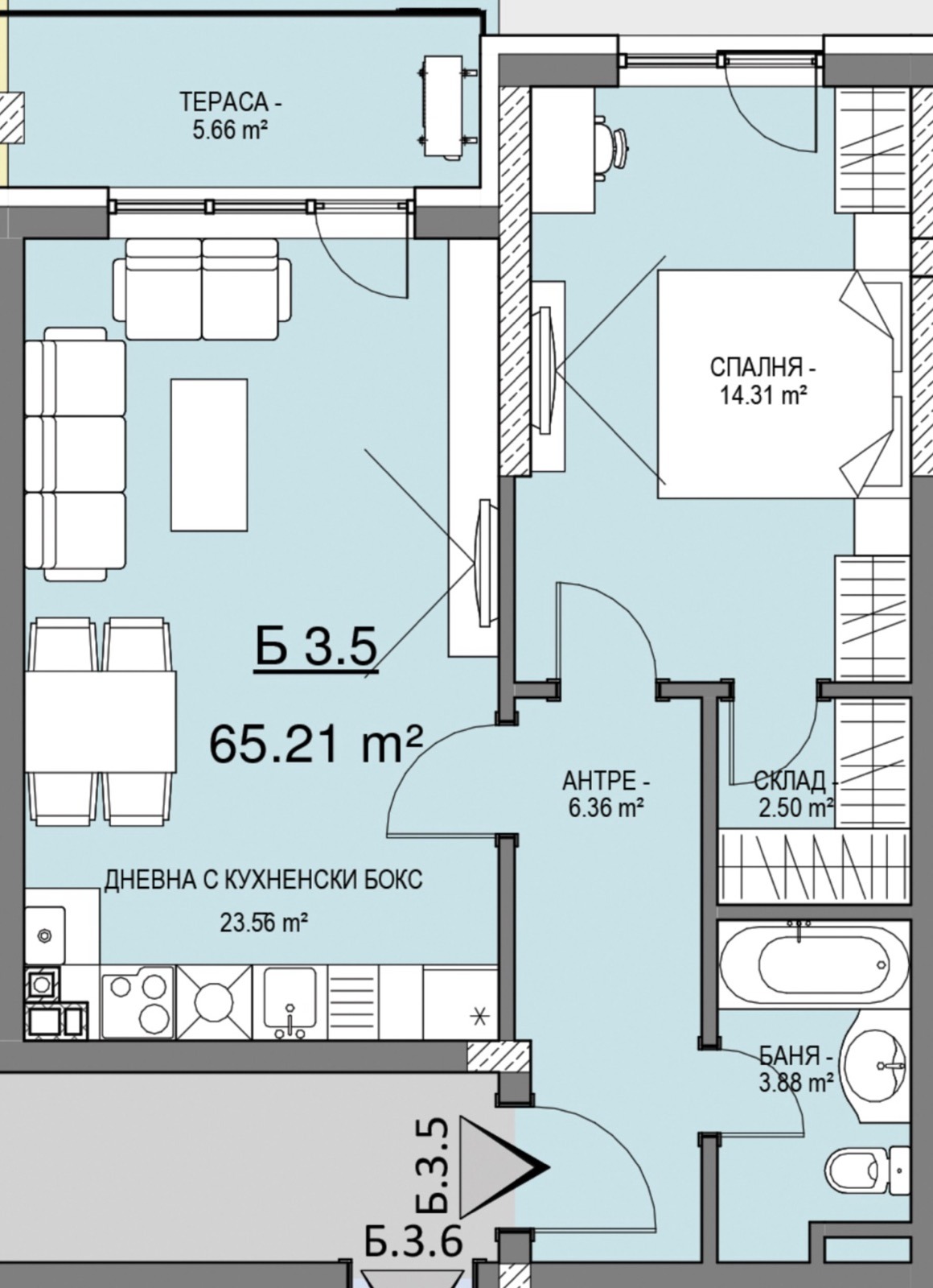 Продава 2-СТАЕН | Imot.bg — изображение 2