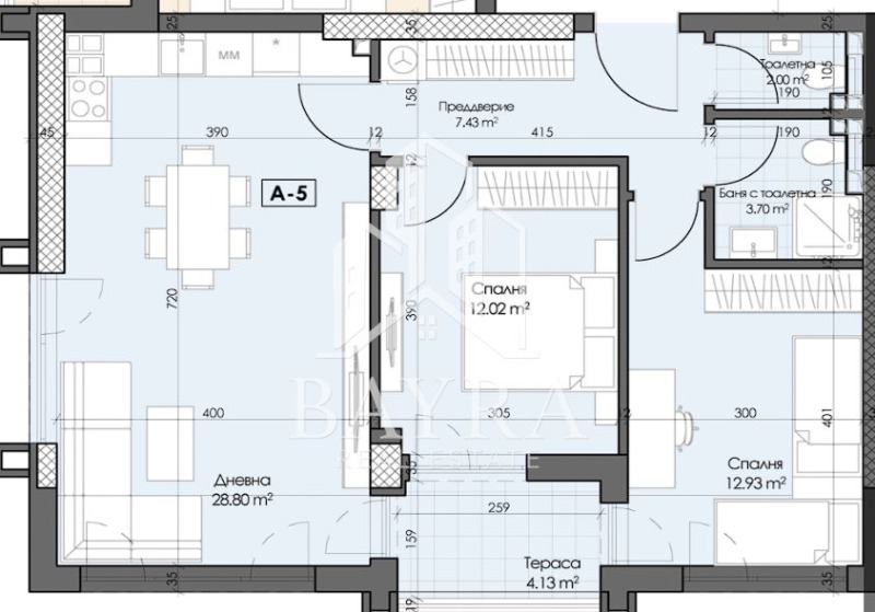 In vendita  1 camera da letto Plovdiv , Karshiiaka , 104 mq | 35020493 - Immagine [3]