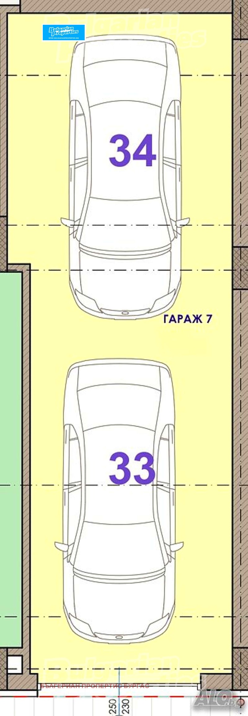 Продава ГАРАЖ, ПАРКОМЯСТО, гр. Бургас, област Бургас, снимка 6 - Гаражи и паркоместа - 49313858