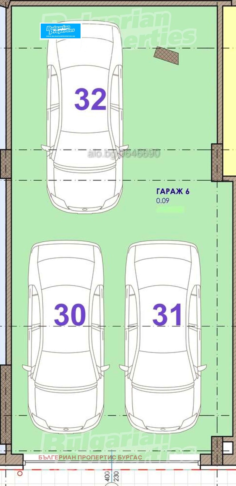 Продава ГАРАЖ, ПАРКОМЯСТО, гр. Бургас, област Бургас, снимка 2 - Гаражи и паркоместа - 49313858