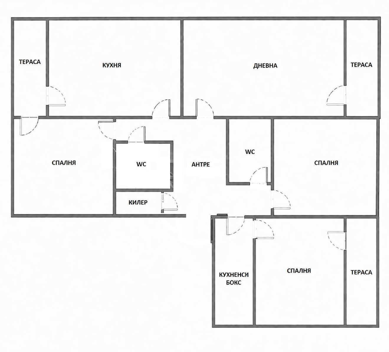 Продава 4-СТАЕН, гр. София, Модерно предградие, снимка 15 - Апартаменти - 54299253