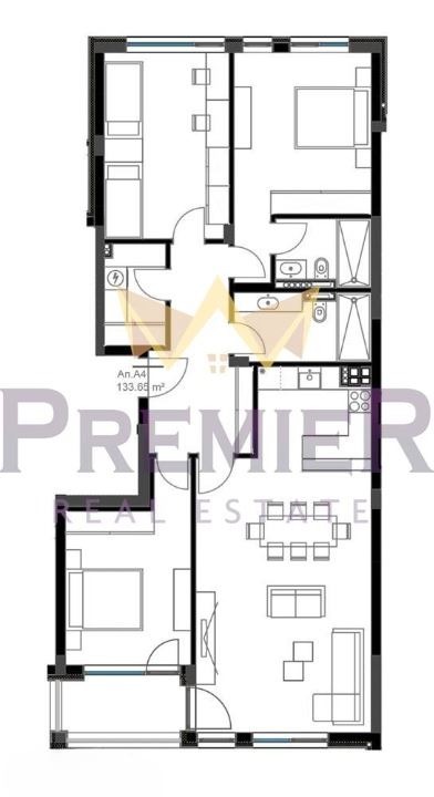 На продаж  3 кімнатна Варна , Бриз , 177 кв.м | 62772379 - зображення [5]