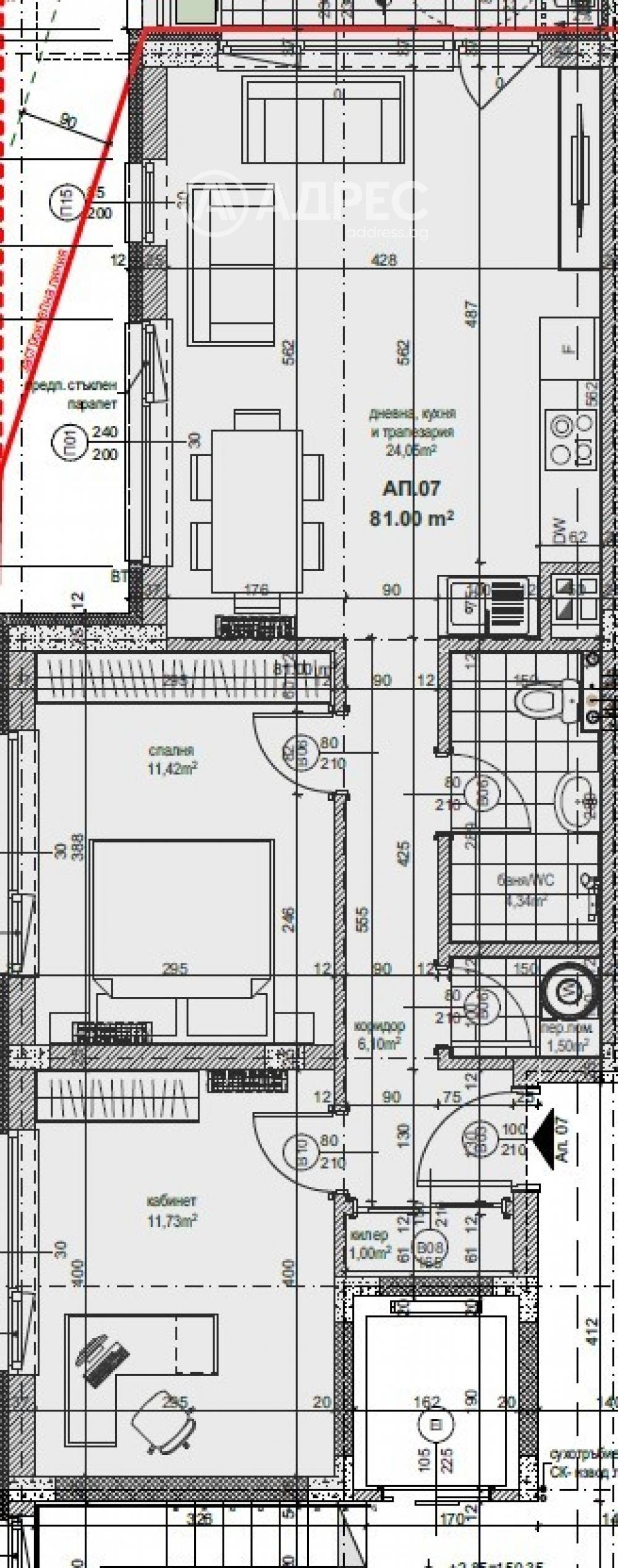 Продава 3-СТАЕН, гр. Варна, Галата, снимка 4 - Апартаменти - 54462286