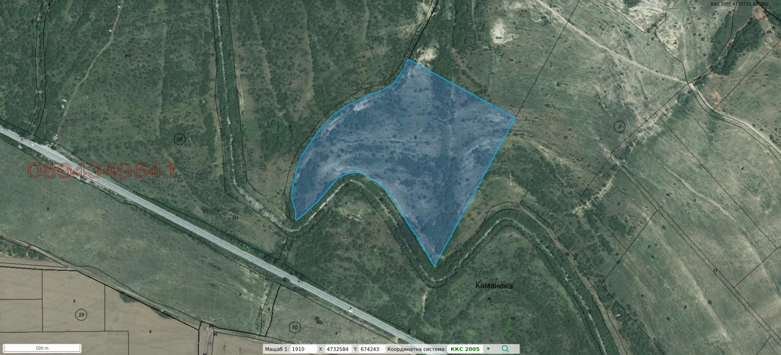 Продава ЗЕМЕДЕЛСКА ЗЕМЯ, с. Тънково, област Бургас