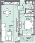 Продава  2-стаен град Пловдив , Гагарин , 77 кв.м | 24567062 - изображение [12]