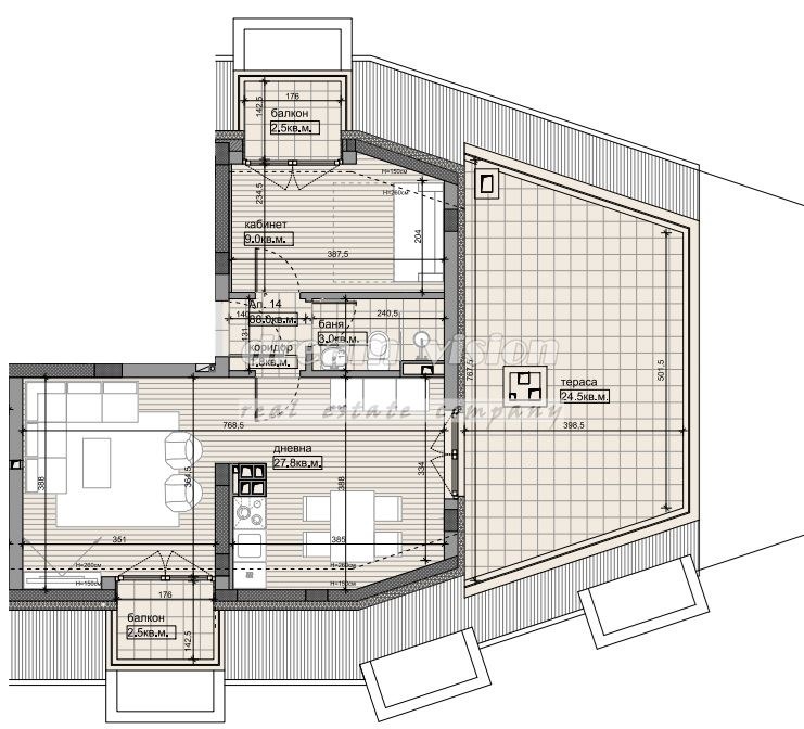 Продава 2-СТАЕН, гр. София, Овча купел, снимка 2 - Aпартаменти - 47219401