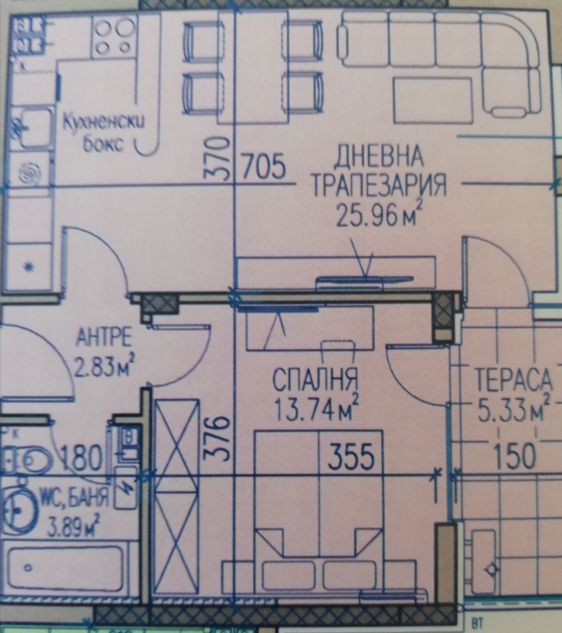 Продава 2-СТАЕН, гр. Асеновград, област Пловдив, снимка 2 - Aпартаменти - 48586915