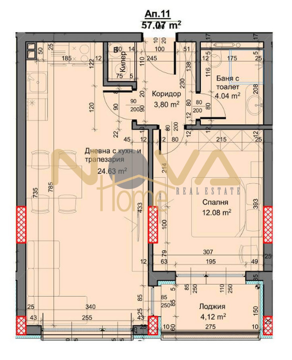 На продаж  1 спальня Варна , Възраждане 3 , 67 кв.м | 36262912 - зображення [6]