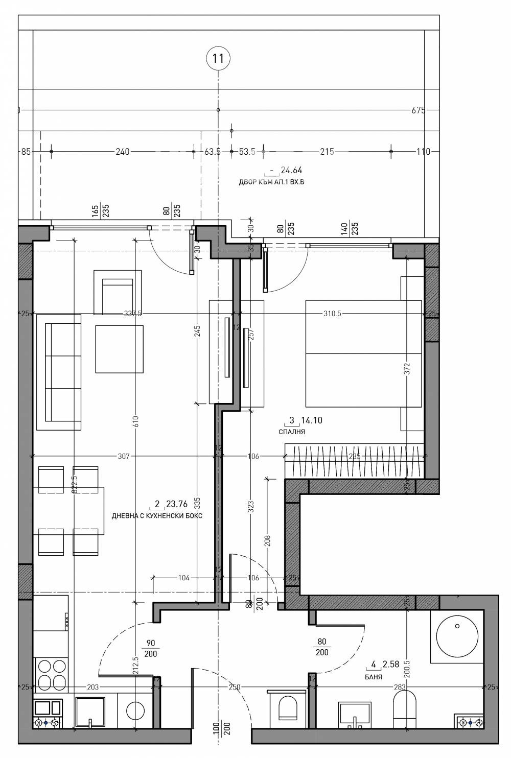 Продава 2-СТАЕН, гр. София, Малинова долина, снимка 4 - Апартаменти - 55457225