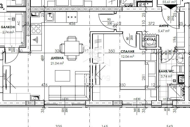 Продава 2-СТАЕН, гр. Пловдив, Западен, снимка 8 - Апартаменти - 55886137