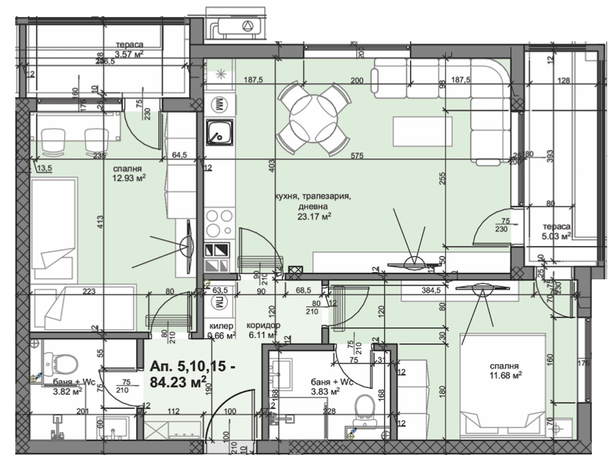 Продава 3-СТАЕН, гр. Пловдив, Кършияка