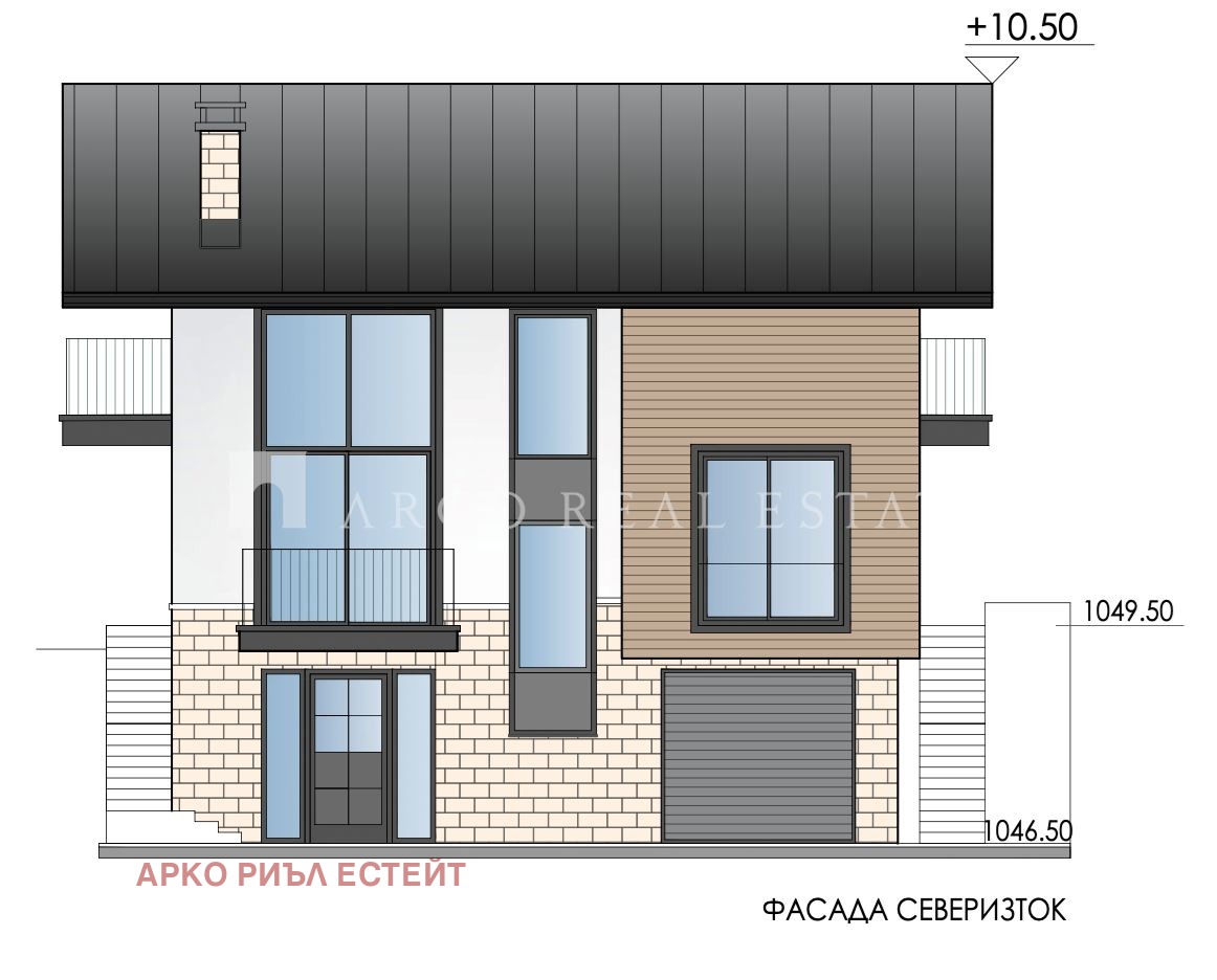 Продава КЪЩА, гр. София, с. Железница, снимка 2 - Къщи - 54679584