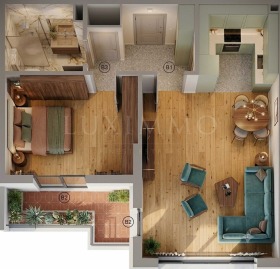 2-СТАЕН, 74 m2