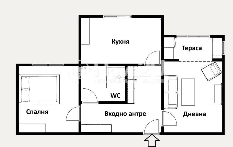 Продава 2-СТАЕН, гр. Пловдив, Тракия, снимка 8 - Aпартаменти - 49116491