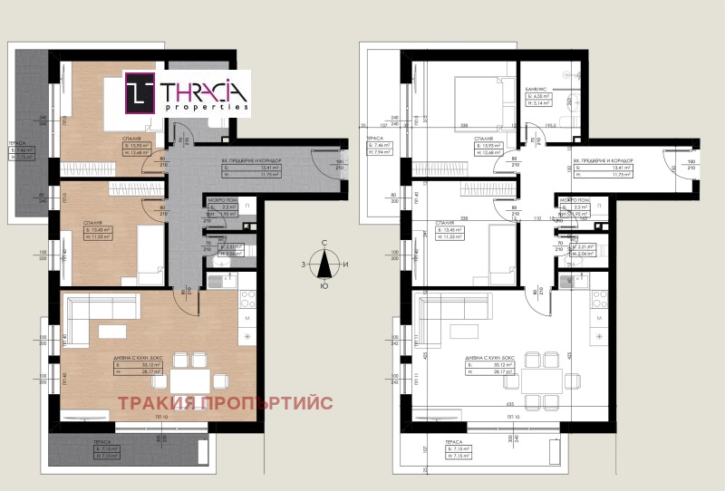 Продава  3-стаен град София , м-т Детски град , 105 кв.м | 31511270