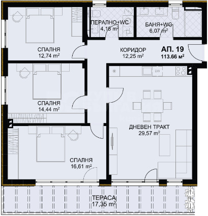 Продава 3-СТАЕН, гр. Варна, Бриз, снимка 4 - Апартаменти - 55888049