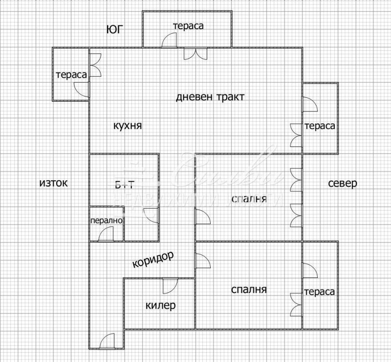 На продаж  2 спальні Шумен , Дивизионна болница , 135 кв.м | 65964766 - зображення [10]