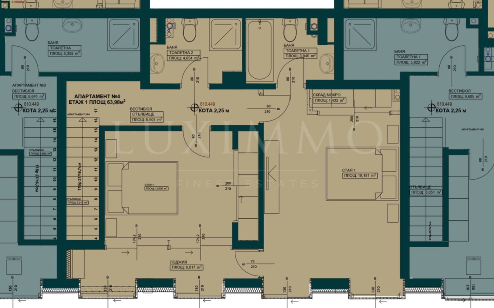 Продава МЕЗОНЕТ, гр. София, Кръстова вада, снимка 3 - Апартаменти - 55709064
