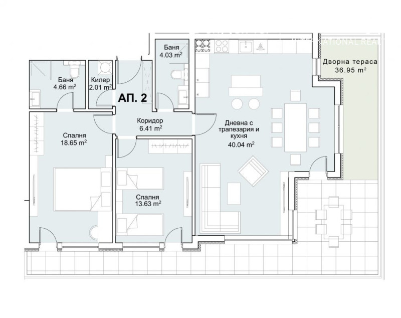 De vânzare  2 dormitoare Sofia , Hladilnica , 124 mp | 69567054 - imagine [9]