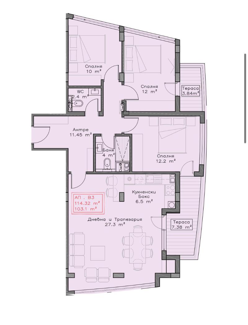Продава  4-стаен град София , Витоша , 134 кв.м | 32382188 - изображение [14]