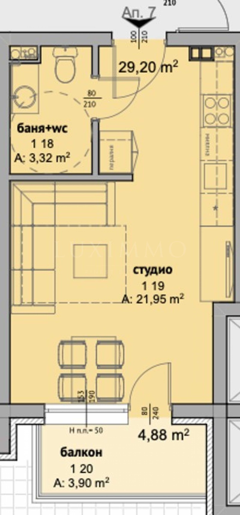 Продава 1-СТАЕН, с. Равда, област Бургас, снимка 2 - Апартаменти - 52340844
