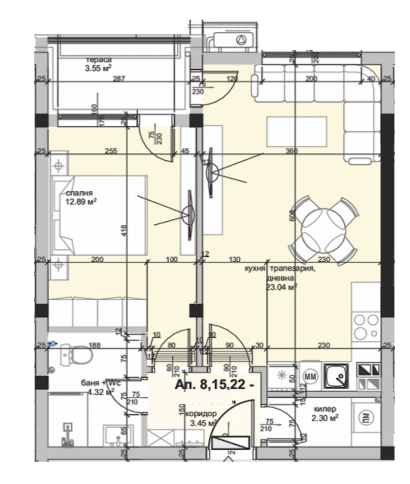 Продава 2-СТАЕН, гр. Пловдив, Кършияка, снимка 1 - Aпартаменти - 49558648