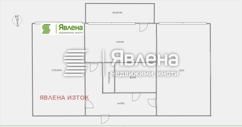 Na sprzedaż  1 sypialnia Sofia , Mladost 1 , 56 mkw | 61647738 - obraz [2]