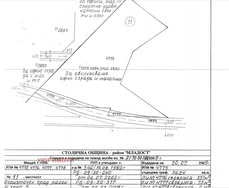 Продава ПАРЦЕЛ, гр. София, Младост 4, снимка 2 - Парцели - 53451012