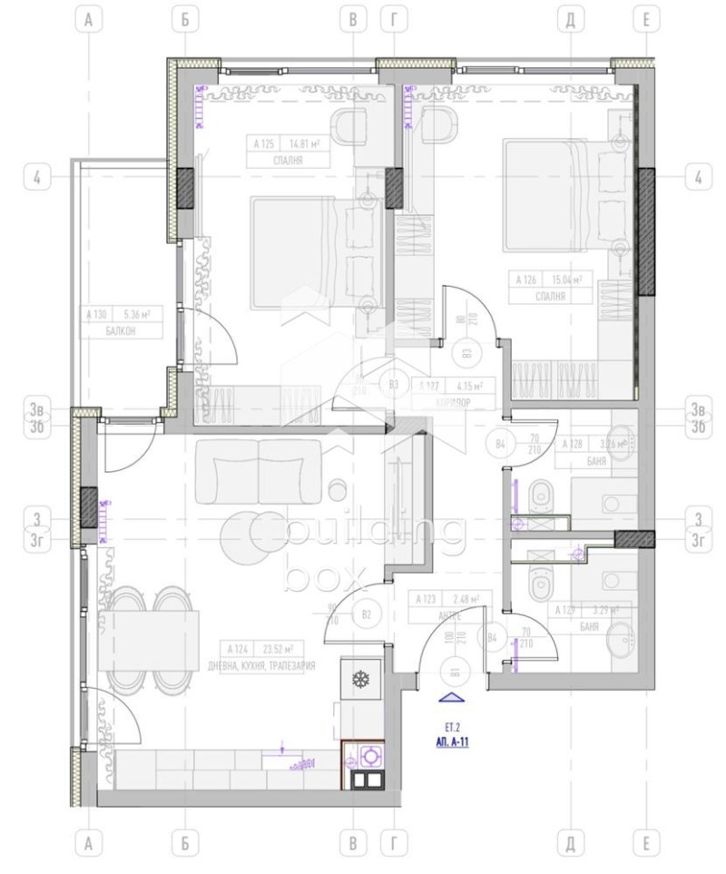 Продава  3-стаен град София , Манастирски ливади , 98 кв.м | 18236652 - изображение [4]