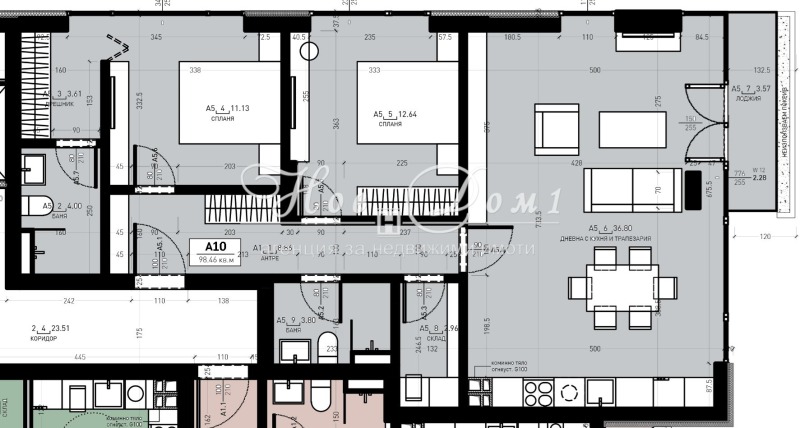 Продаја  2 спаваће собе Софија , Дружба 1 , 112 м2 | 32140823 - слика [6]