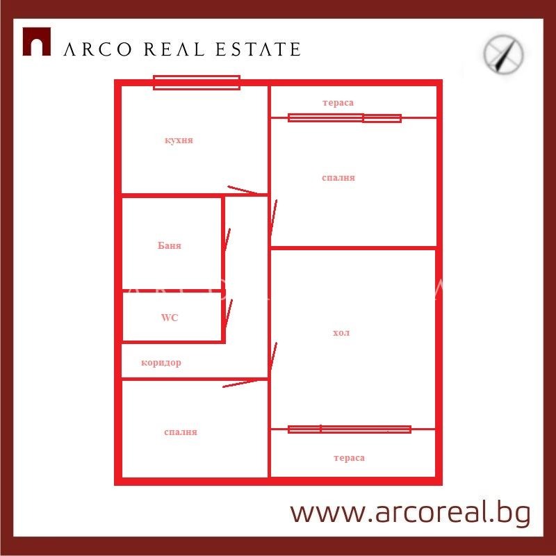Продава 3-СТАЕН, гр. Ихтиман, област София област, снимка 2 - Апартаменти - 52524072