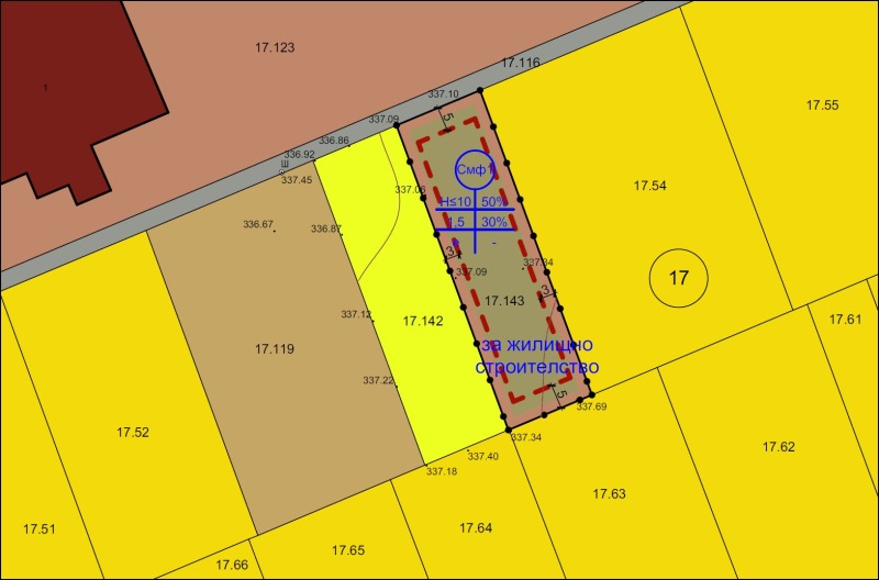 Продава  Парцел град Благоевград , Грамада , 1250 кв.м | 45183233 - изображение [2]
