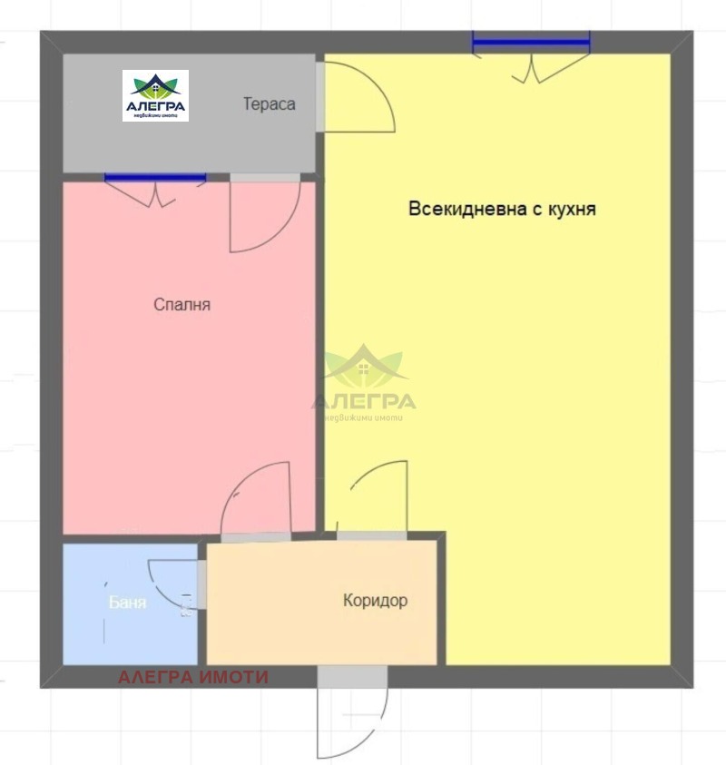 Продава 2-СТАЕН, гр. Пазарджик, Промишлена зона, снимка 2 - Aпартаменти - 48073630