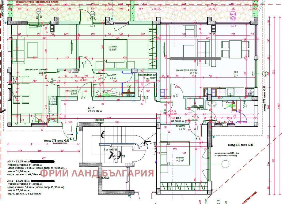 Продава 4-СТАЕН, гр. Бургас, Крайморие, снимка 2 - Апартаменти - 51339979