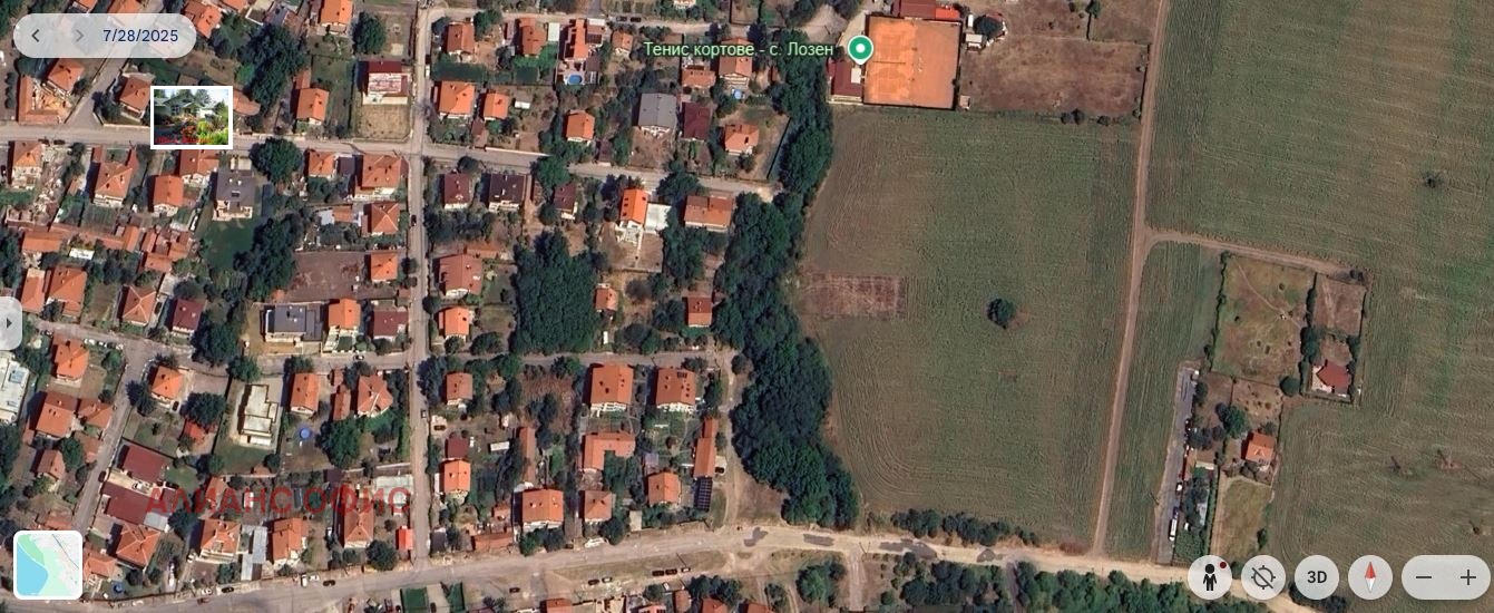 Продава ПАРЦЕЛ, гр. София, с. Лозен, снимка 4 - Парцели - 55008897