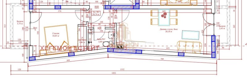Till salu  1 sovrum Varna , Pogrebi , 75 kvm | 76614035 - bild [2]
