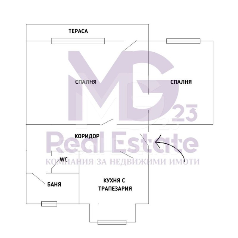 Продава 2-СТАЕН, гр. Пловдив, Кючук Париж, снимка 15 - Апартаменти - 52709805