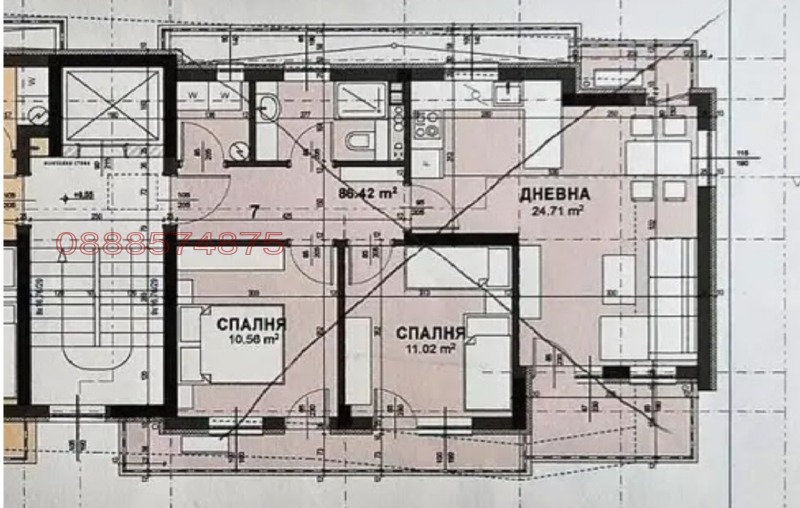 Продава 3-СТАЕН, гр. Стара Загора, Казански - изток, снимка 17 - Апартаменти - 52786196
