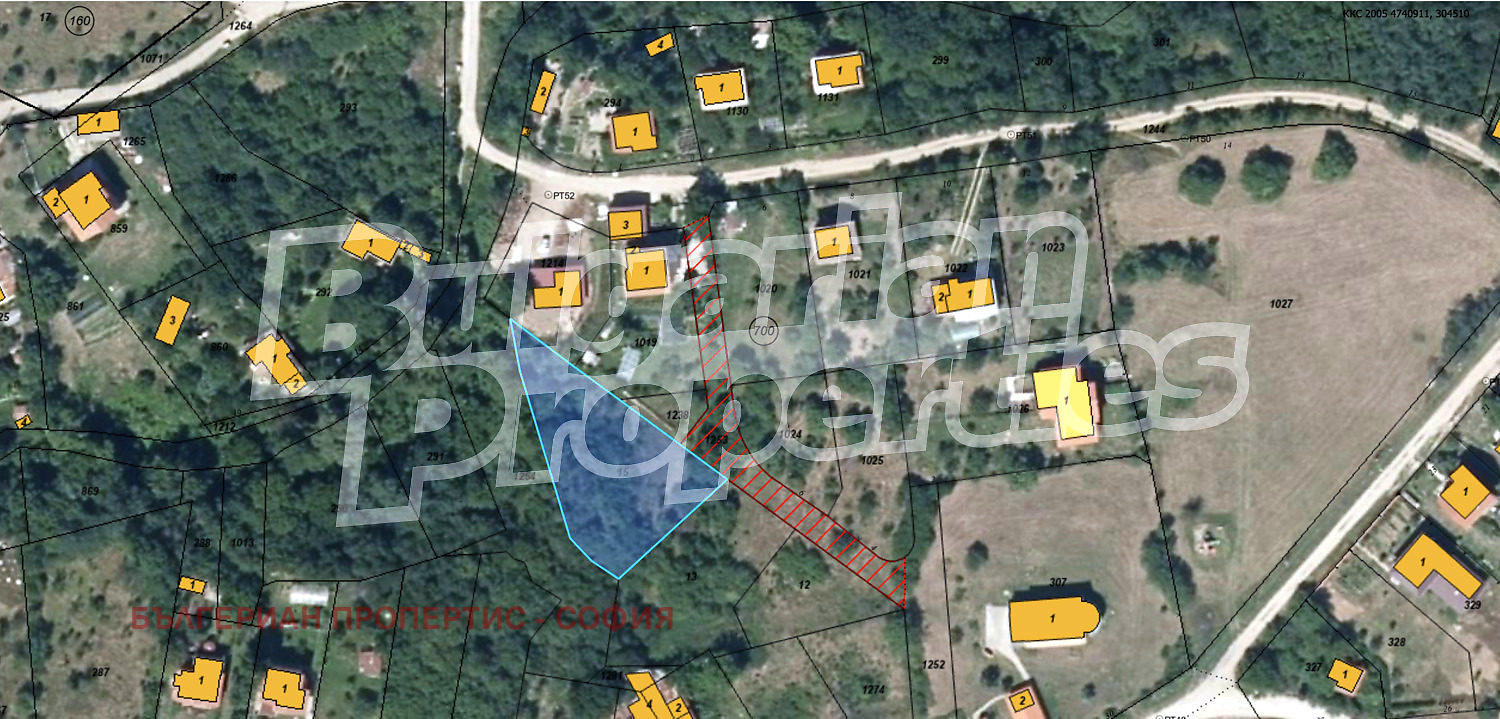 Продава ПАРЦЕЛ, с. Хераково, област София област, снимка 2 - Парцели - 53960744