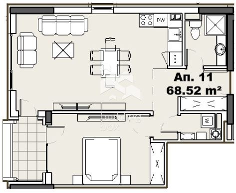 Продава 2-СТАЕН, гр. София, м-т Гърдова глава, снимка 11 - Апартаменти - 53590866