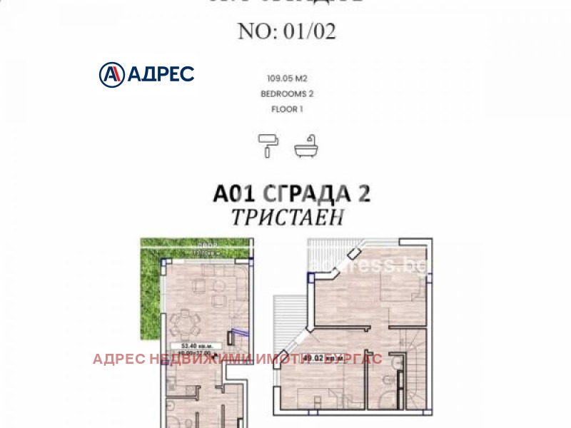 Продава 3-СТАЕН, гр. Созопол, област Бургас, снимка 3 - Aпартаменти - 48294156