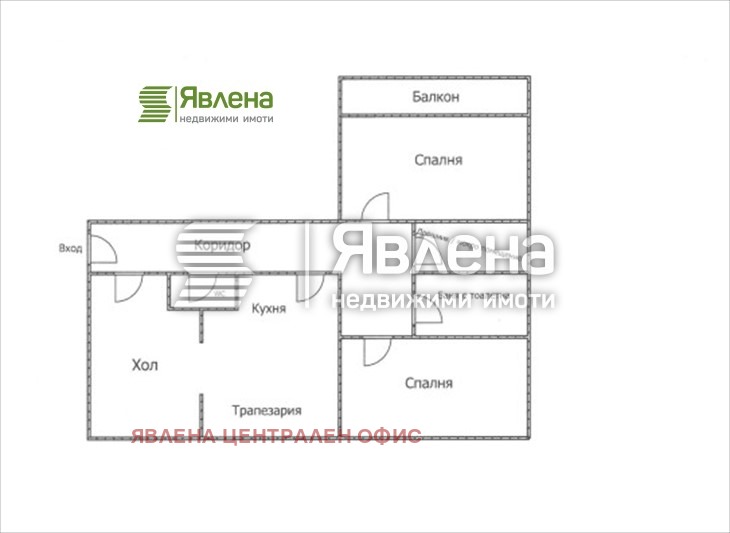 Продава 3-СТАЕН, гр. София, Света Троица, снимка 2 - Aпартаменти - 48955259