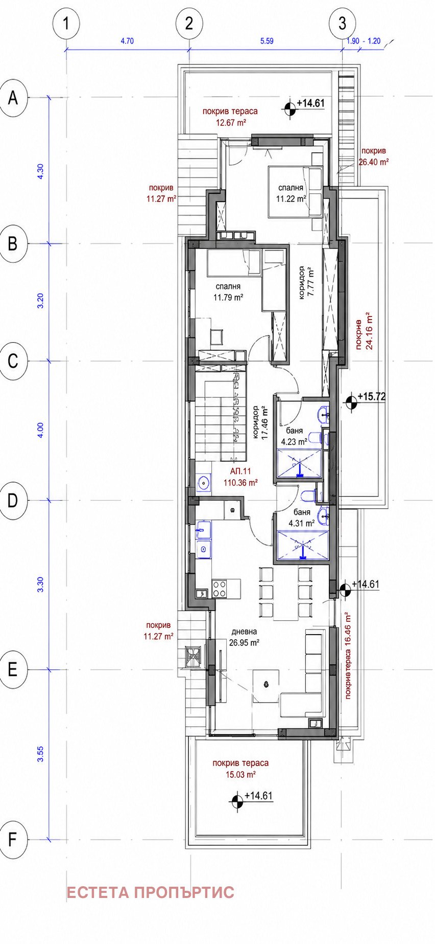 Продава 3-СТАЕН, гр. София, Красно село, снимка 3 - Апартаменти - 52127783