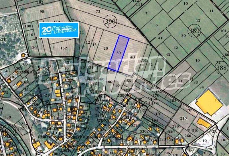 Продава ПАРЦЕЛ в област София, гр. Костинброд - 4085 кв.м / 148 000 € » 289 462.84 лв., БЪЛГЕРИАН ПРОПЕРТИС