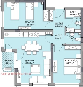 2 bedroom Gagarin, Plovdiv 4