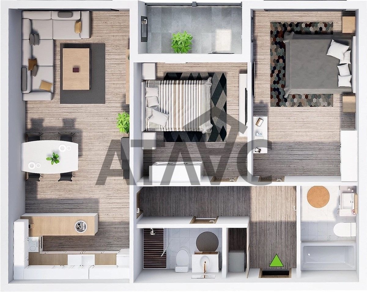 Продава 3-СТАЕН, гр. Пловдив, Христо Смирненски, снимка 2 - Апартаменти - 50907437