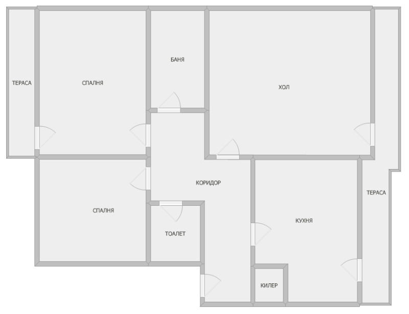 Продава 4-СТАЕН, гр. Добрич, Център, снимка 1 - Aпартаменти - 48303176